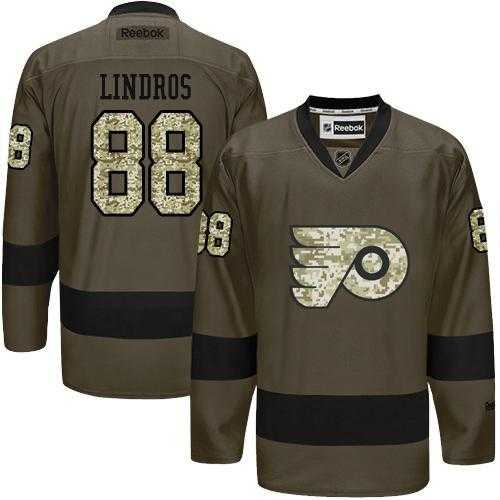 Glued Philadelphia Flyers #88 Eric Lindros Green Salute to Service NHL Jersey,We sell and wholesale Glued Philadelphia Flyers #88 Eric Lindros Green Salute to Service NHL Jersey on line form chian!